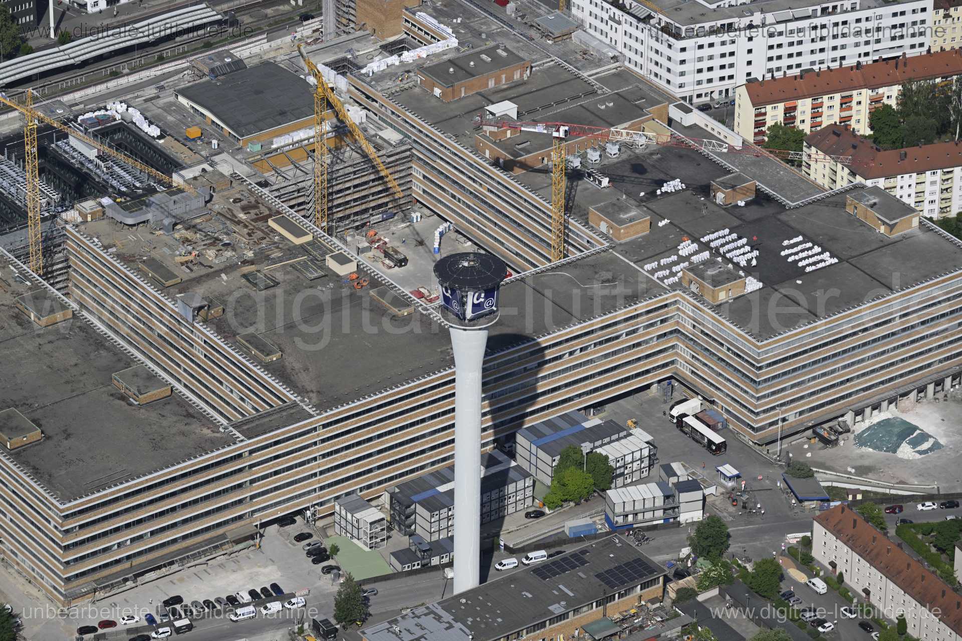 Luftaufnahme ehem. Quelle in Nürnberg | Mittelfranken, Bayern