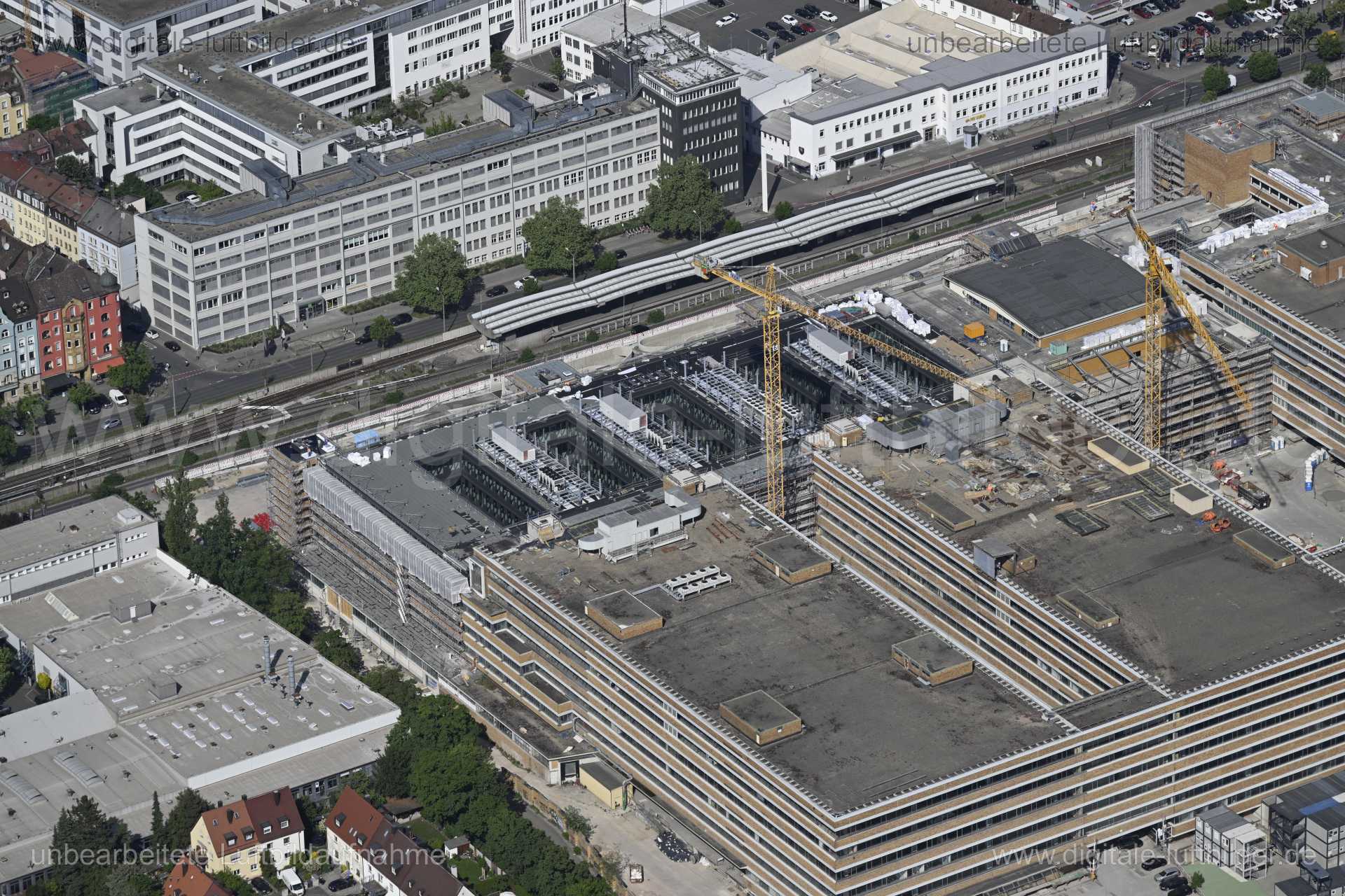 Luftaufnahme ehem. Quelle in Nürnberg | Mittelfranken, Bayern