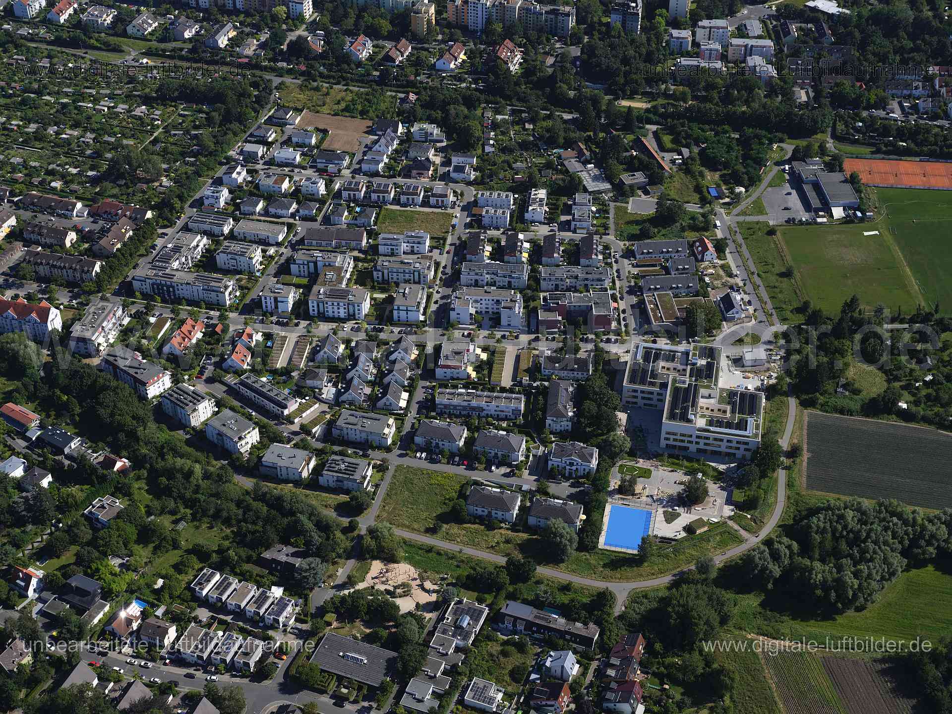 Luftaufnahme Forchheimer Straße in Nürnberg | Mittelfranken, Bayern