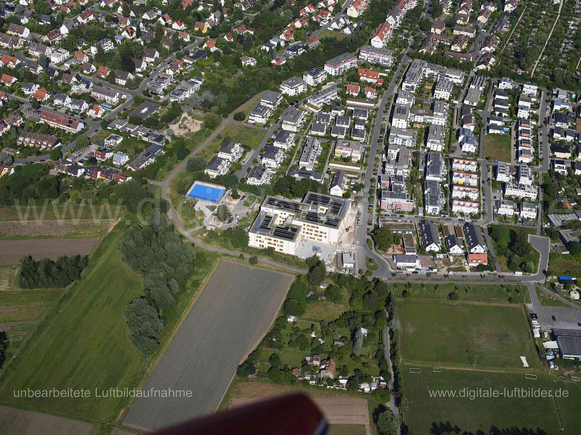 Luftaufnahme Forchheimer Straße in Nürnberg | Mittelfranken, Bayern