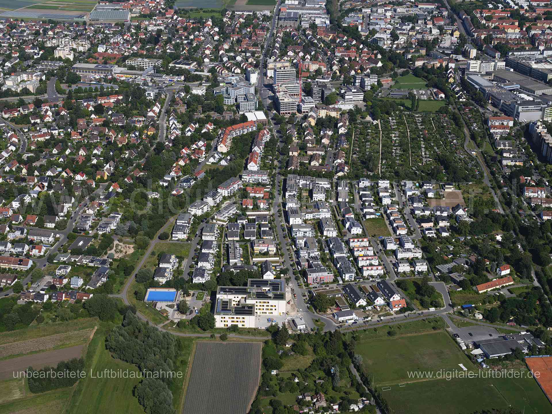Luftaufnahme Forchheimer Straße in Nürnberg | Mittelfranken, Bayern