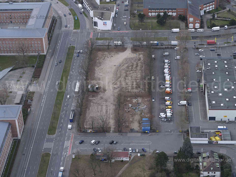Luftaufnahme Frankenstraße in Nürnberg | Mittelfranken, Bayern