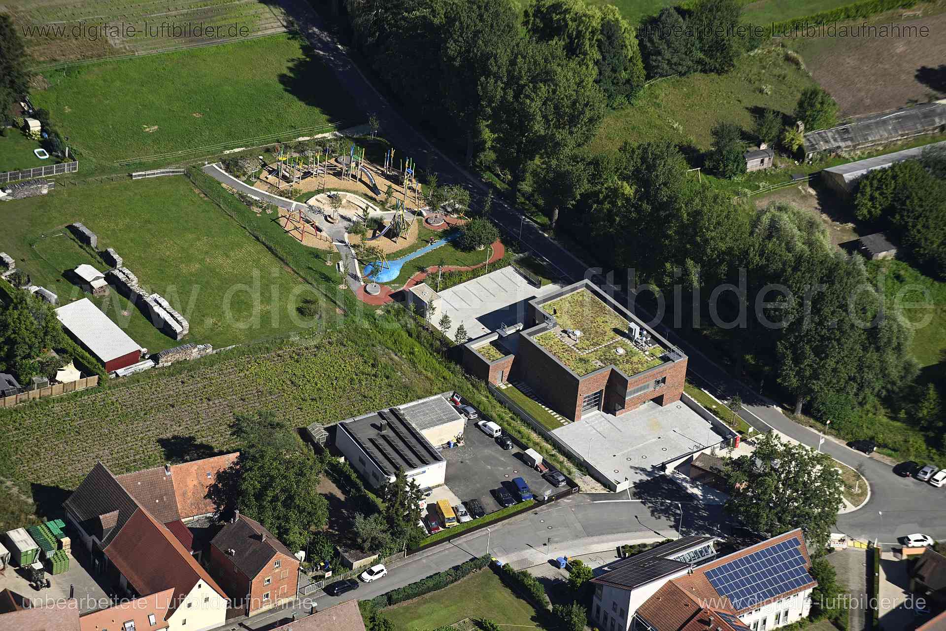 Luftaufnahme Freiwillige Feuerwehr Buch in Nürnberg | Mittelfranken, Bayern