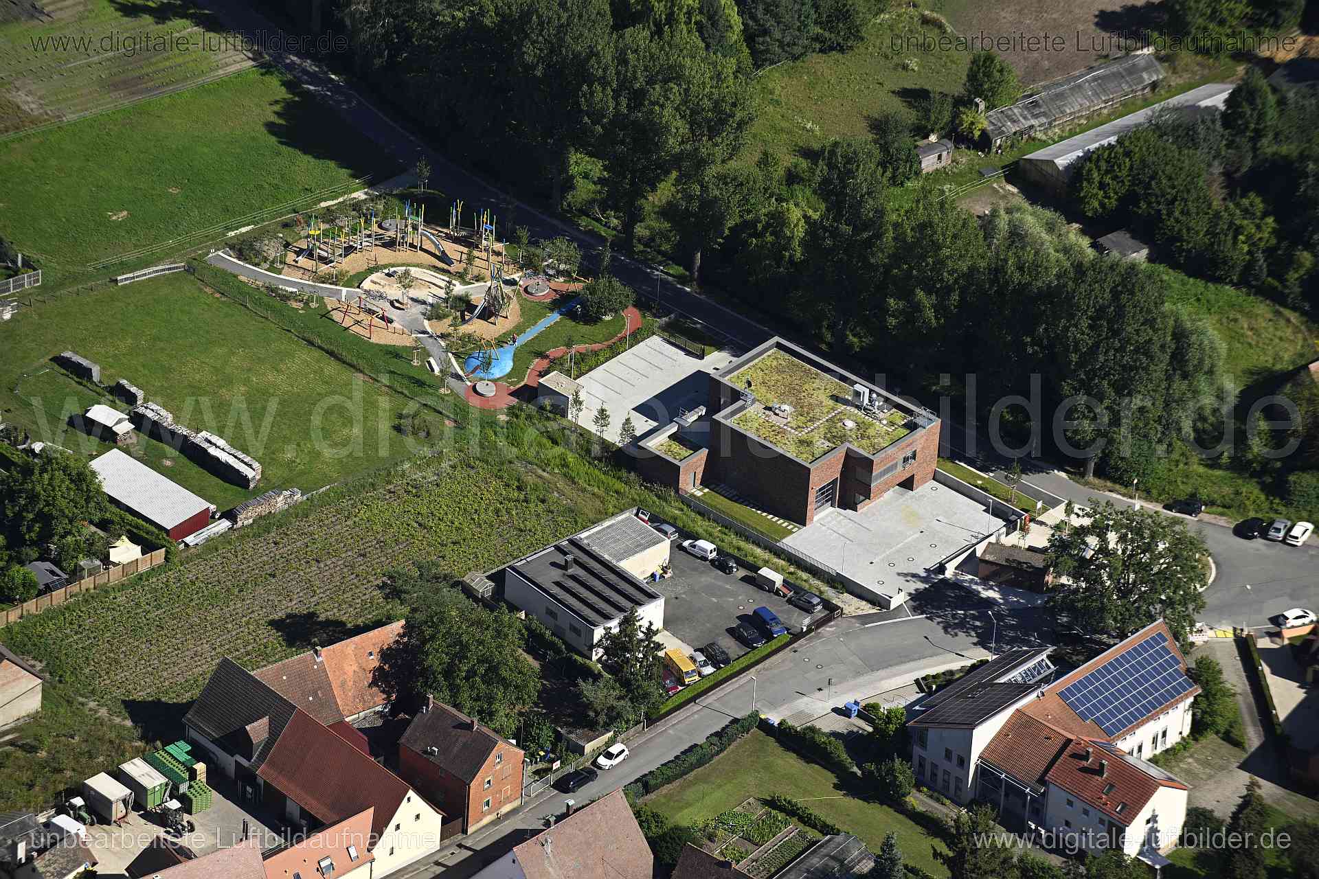 Luftaufnahme Freiwillige Feuerwehr Buch in Nürnberg | Mittelfranken, Bayern