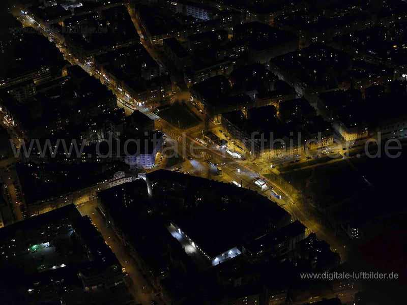 Luftaufnahme Friedrich-Ebert-Platz in Nürnberg | Mittelfranken, Bayern