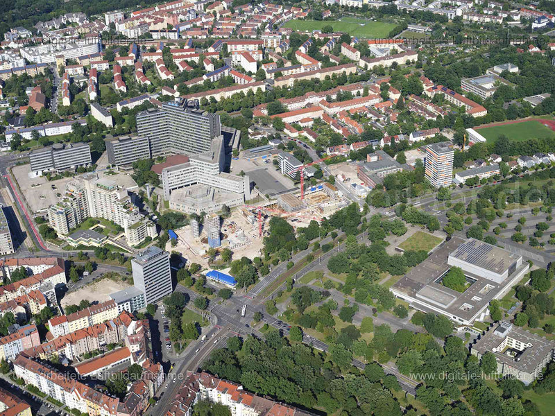 Luftaufnahme Gleisshammer in Nürnberg | Mittelfranken, Bayern