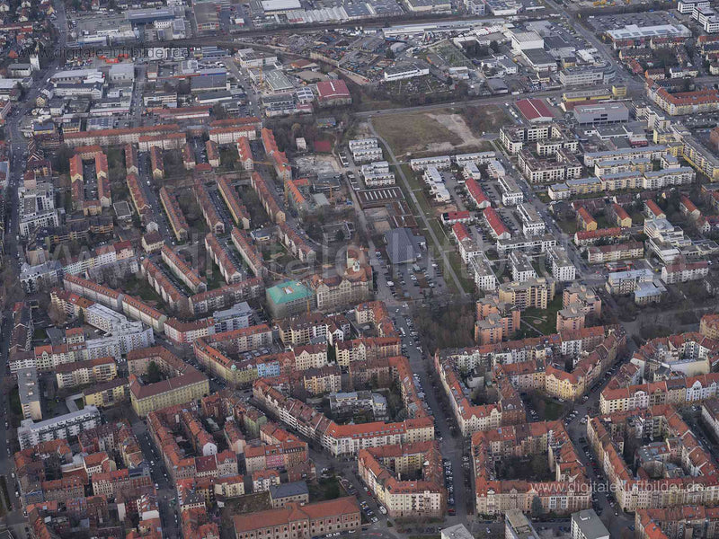 Luftaufnahme Grolandstraße in Nürnberg | Mittelfranken, Bayern