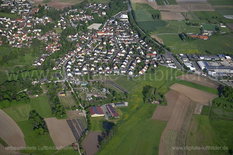 Luftaufnahme Großgründlach in Nürnberg | Mittelfranken, Bayern