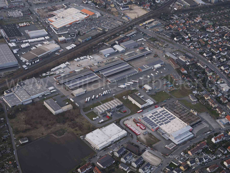 Luftaufnahme Großmarkt Nürnberg in Nürnberg | Mittelfranken, Bayern