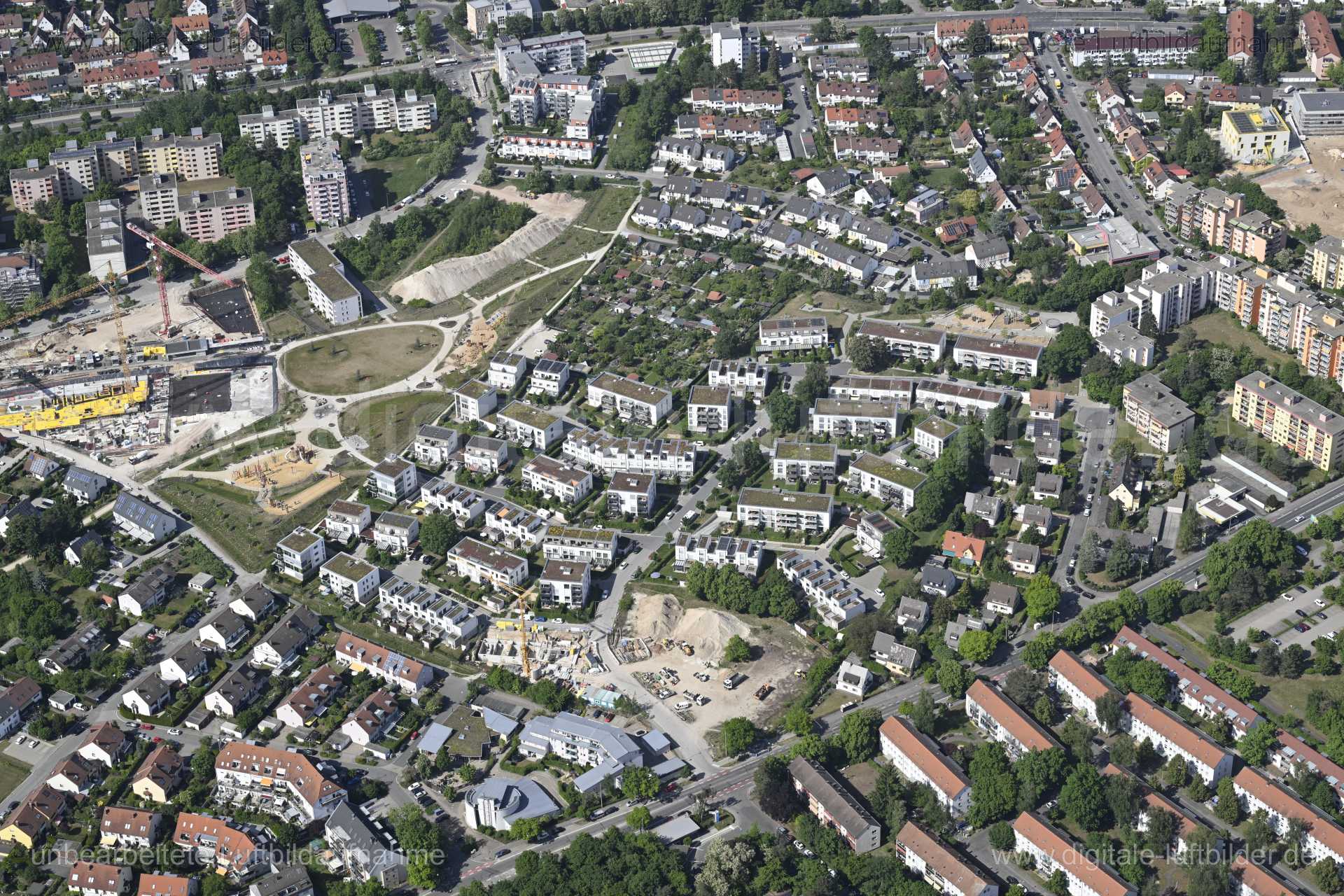 Luftaufnahme Guggenheimer Straße in Nürnberg | Mittelfranken, Bayern