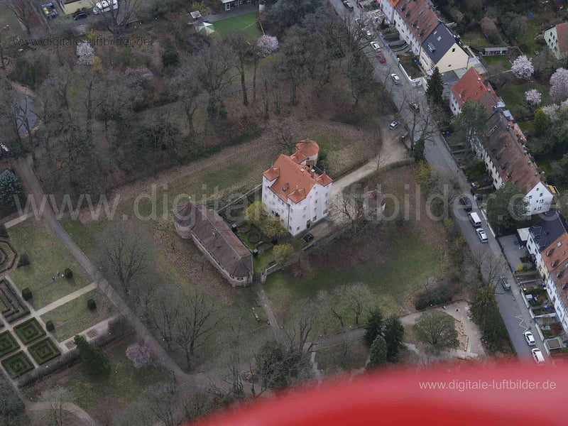 Luftaufnahme Hummelsteiner Schloss in Nürnberg | Mittelfranken, Bayern