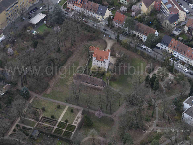 Luftaufnahme Hummelsteiner Schloss in Nürnberg | Mittelfranken, Bayern