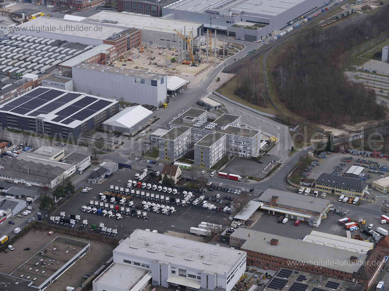Luftaufnahme Katzwanger Straße in Nürnberg | Mittelfranken, Bayern