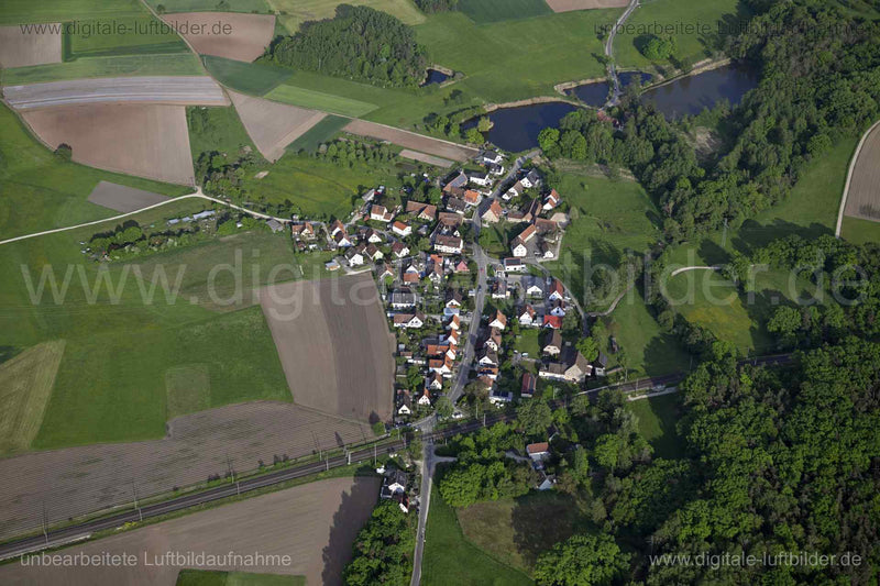 Luftaufnahme Kleingründlach in Nürnberg | Mittelfranken, Bayern
