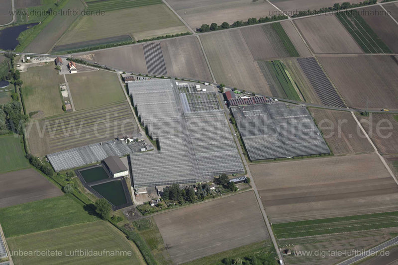 Luftaufnahme Knoblauchsland in Nürnberg | Mittelfranken, Bayern