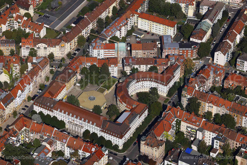 Luftaufnahme Landesamt für Steuern in Nürnberg | Mittelfranken, Bayern