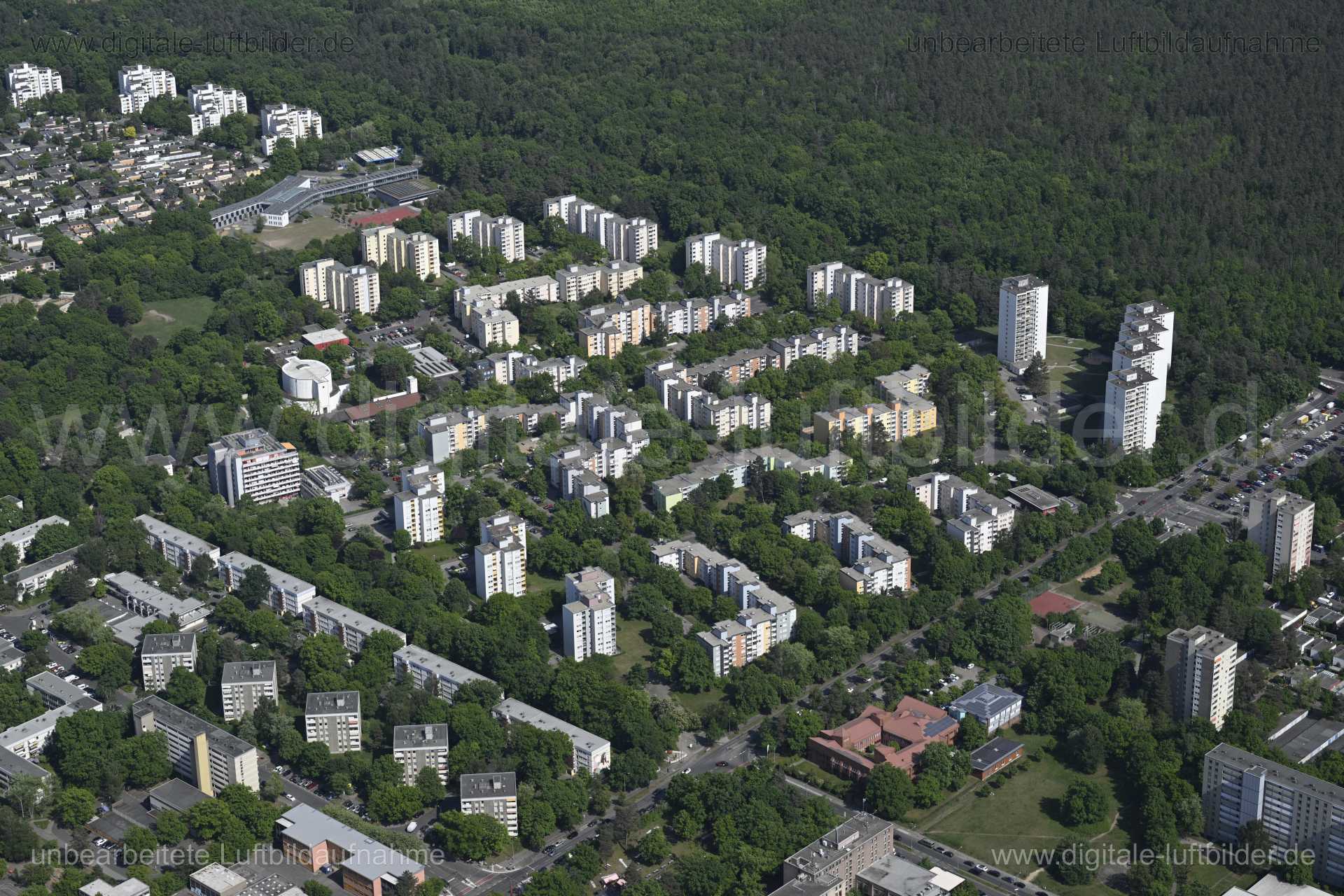 Luftaufnahme Langwasser Süd in Nürnberg | Mittelfranken, Bayern