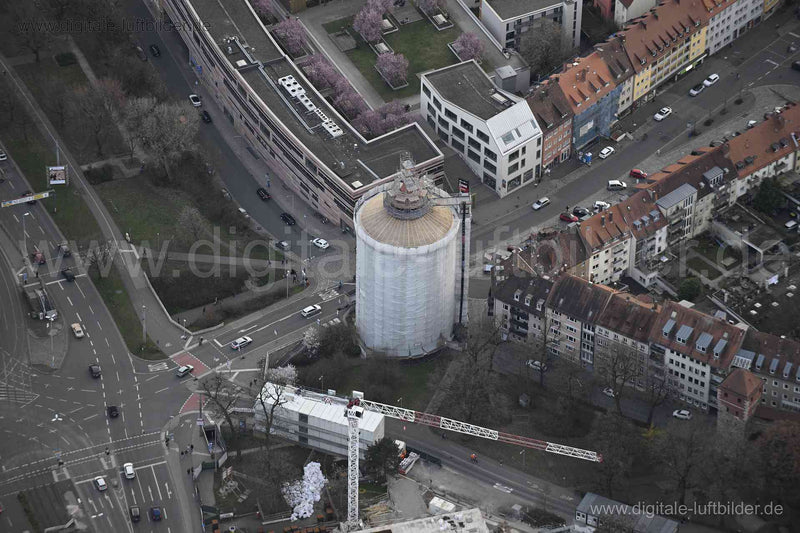 Luftaufnahme Laufer Torturm in Nürnberg | Mittelfranken, Bayern