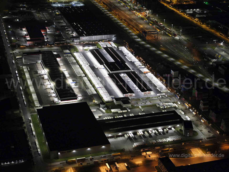 Luftaufnahme Logistikzentrale DPD in Nürnberg | Mittelfranken, Bayern