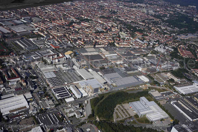 Luftaufnahme MAN Motorenwerke in Nürnberg | Mittelfranken, Bayern