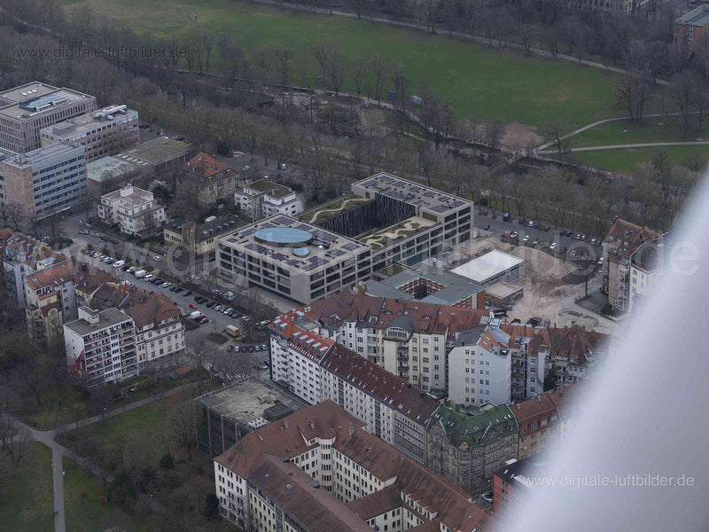 Luftaufnahme Maria-Ward-Schule in Nürnberg | Mittelfranken, Bayern