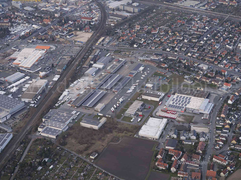 Luftaufnahme Marktamt in Nürnberg | Mittelfranken, Bayern