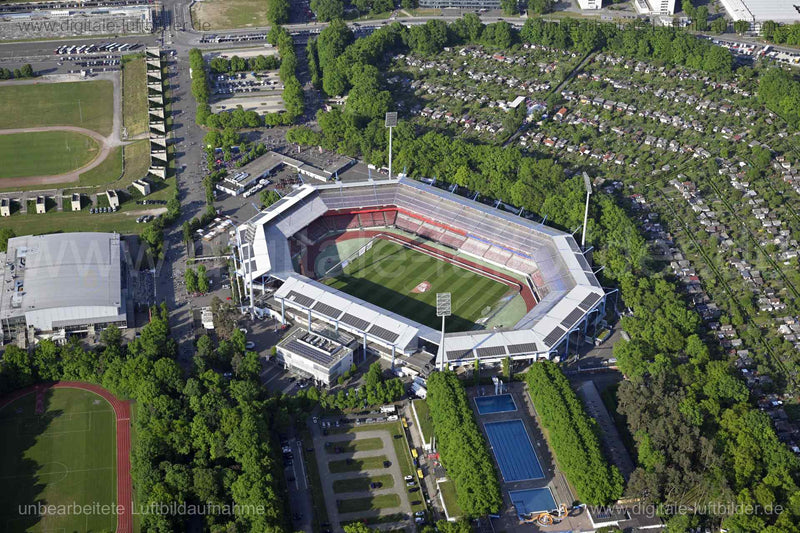 Luftaufnahme Max-Morlock-Stadion in Nürnberg | Mittelfranken, Bayern