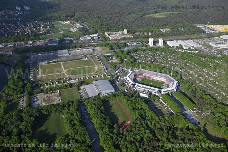 Luftaufnahme Max-Morlock-Stadion in Nürnberg | Mittelfranken, Bayern