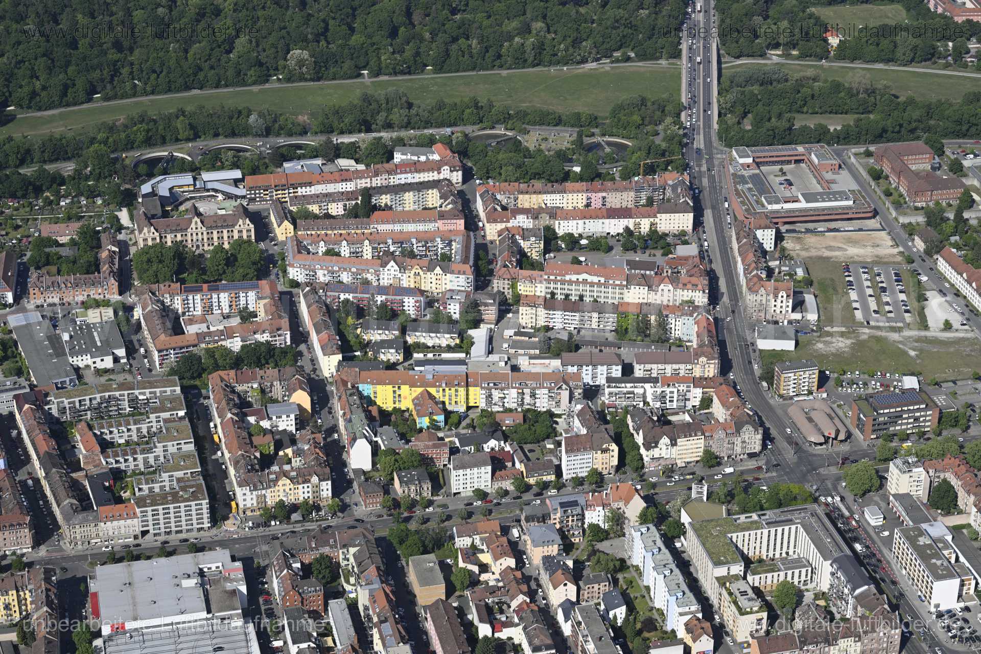 Luftaufnahme Muggenhof in Nürnberg | Mittelfranken, Bayern