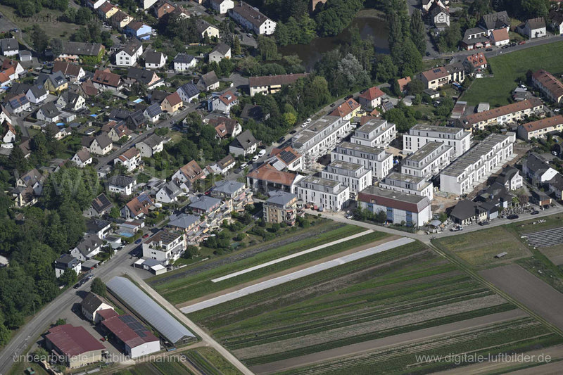 Luftaufnahme Neubau Fuchsgärten in Nürnberg | Mittelfranken, Bayern