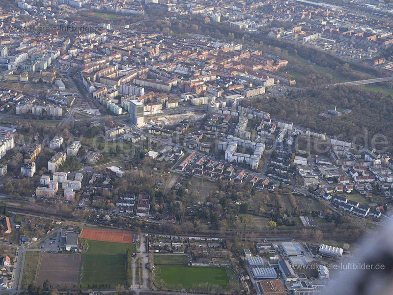 Luftaufnahme Nordwestring in Nürnberg | Mittelfranken, Bayern