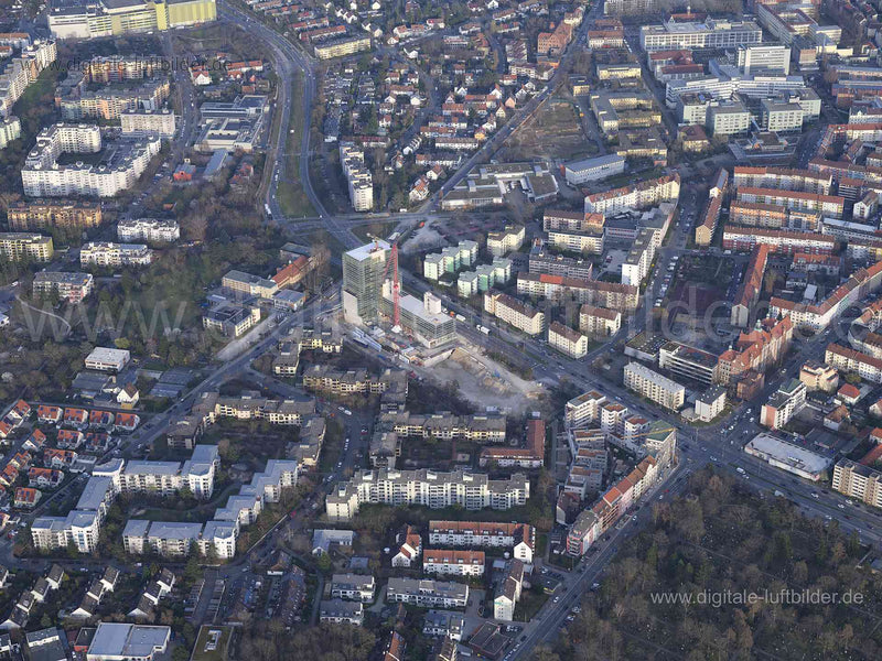 Luftaufnahme Nordwestring in Nürnberg | Mittelfranken, Bayern