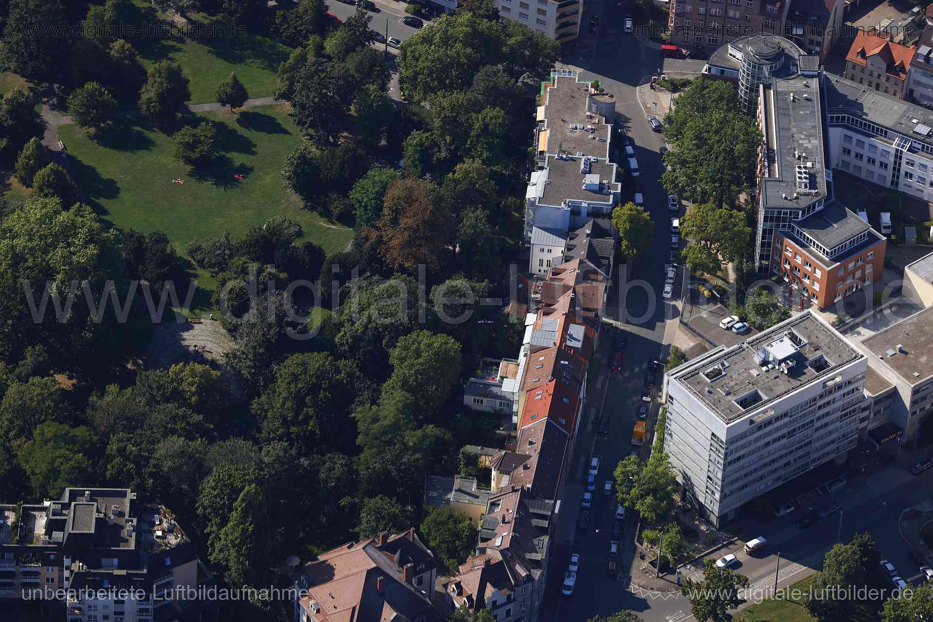 Luftaufnahme Obere Turnstraße in Nürnberg | Mittelfranken, Bayern