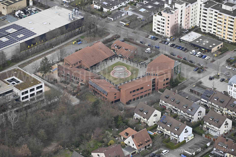 Luftaufnahme Ökumenisches Zentrum St. Clemens in Nürnberg | Mittelfranken, Bayern