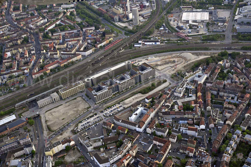 Luftaufnahme Orange Campus in Nürnberg | Mittelfranken, Bayern