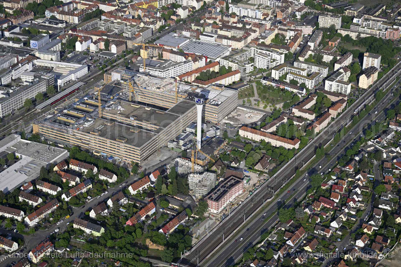 Luftaufnahme Quelle in Nürnberg | Mittelfranken, Bayern
