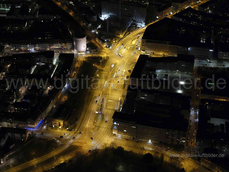 Luftaufnahme Rathenauplatz in Nürnberg | Mittelfranken, Bayern
