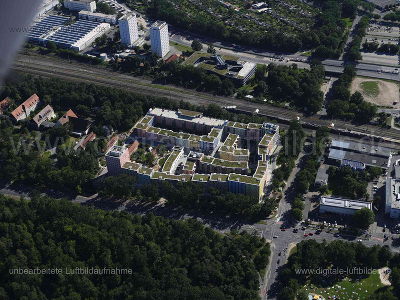 Luftaufnahme Regenburger Viertel in Nürnberg | Mittelfranken, Bayern