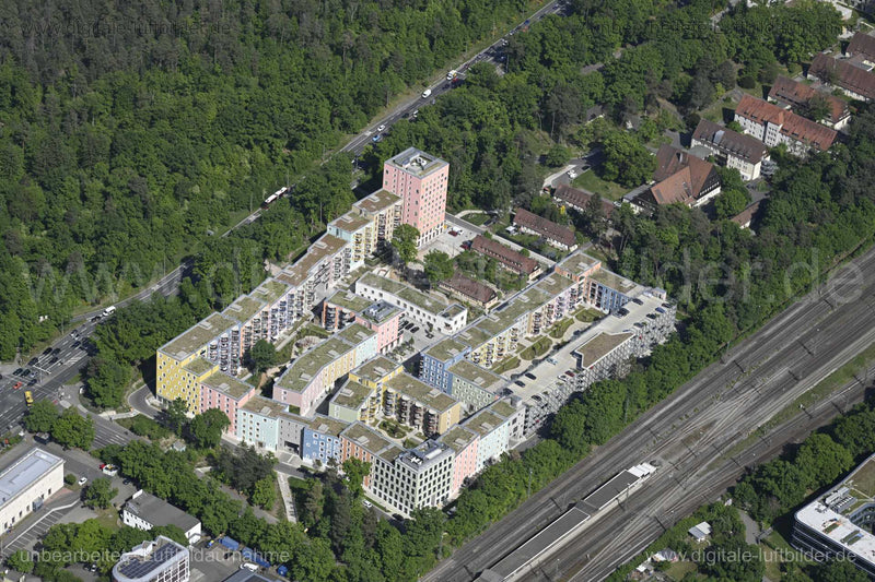 Luftaufnahme Regensburger Viertel in Nürnberg | Mittelfranken, Bayern