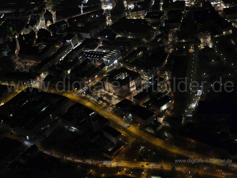 Luftaufnahme Rosa-Lusemburg-Platz in Nürnberg | Mittelfranken, Bayern