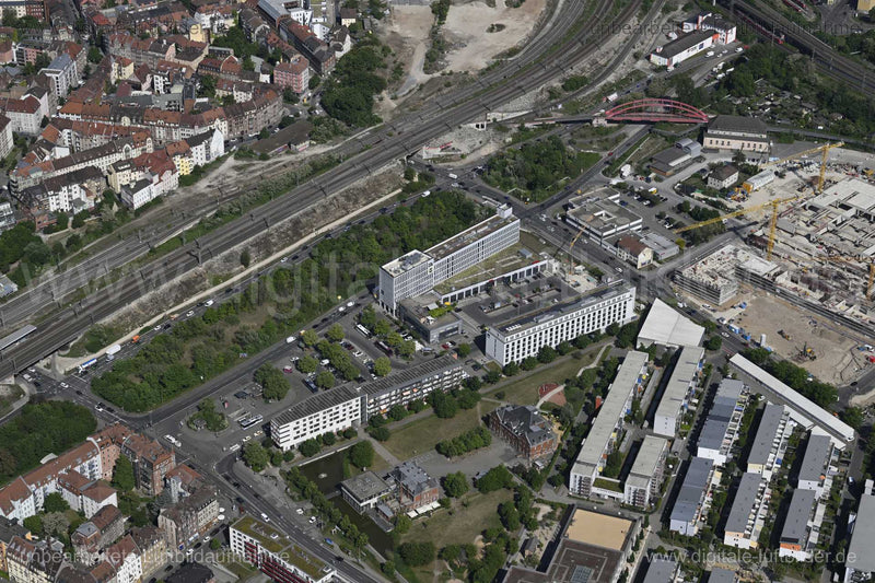 Luftaufnahme Rothenburger Straße in Nürnberg | Mittelfranken, Bayern