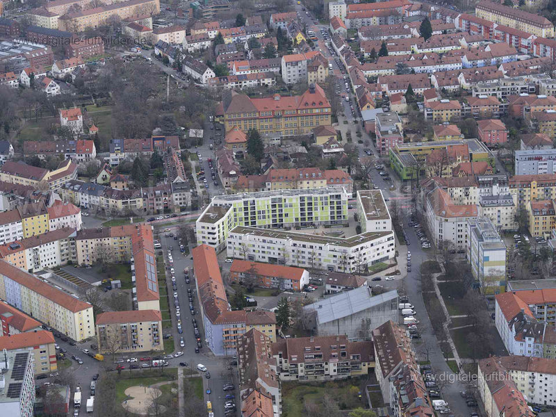 Luftaufnahme Schillingstraße in Nürnberg | Mittelfranken, Bayern