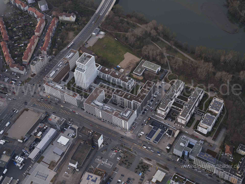 Luftaufnahme Seetor City Campus in Nürnberg | Mittelfranken, Bayern