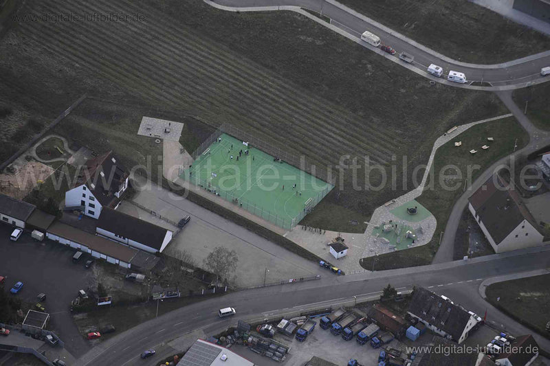 Luftaufnahme Sportplatz in Nürnberg | Mittelfranken, Bayern