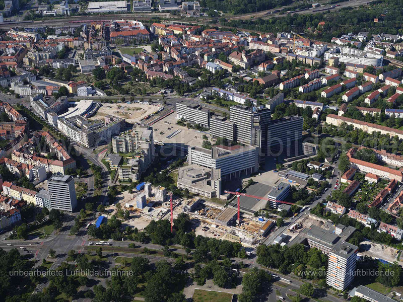 Luftaufnahme St. Peter in Nürnberg | Mittelfranken, Bayern