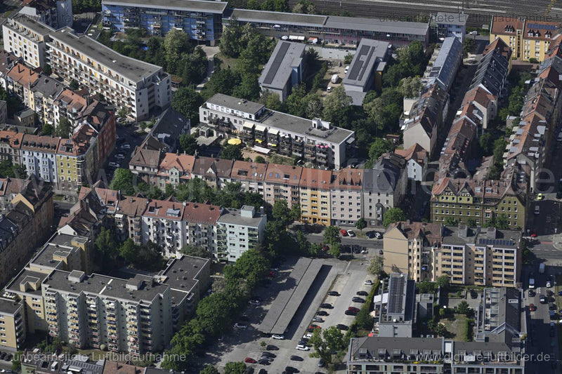Luftaufnahme Stephanstraße in Nürnberg | Mittelfranken, Bayern