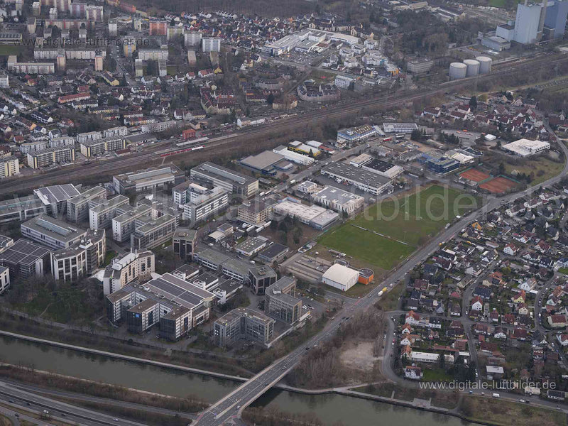 Luftaufnahme Südwestpark in Nürnberg | Mittelfranken, Bayern
