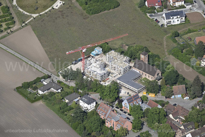 Luftaufnahme Thomaskirche in Nürnberg | Mittelfranken, Bayern