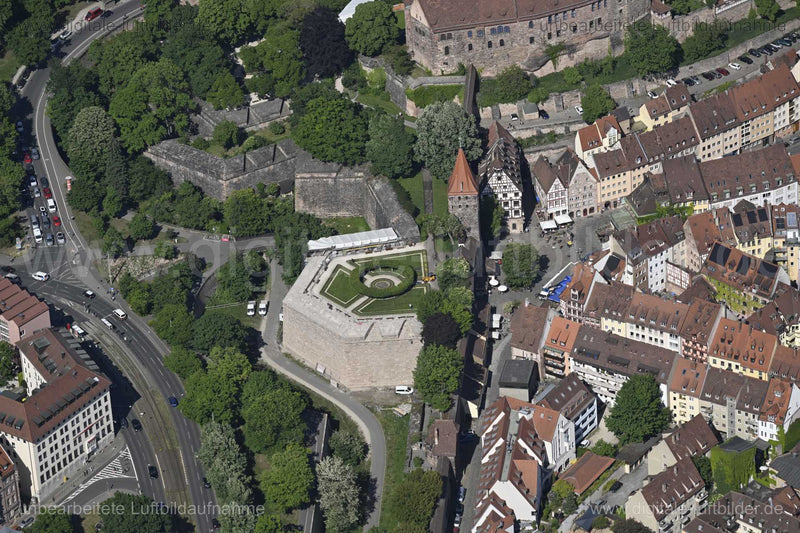 Luftaufnahme Tiergärtnertor in Nürnberg | Mittelfranken, Bayern