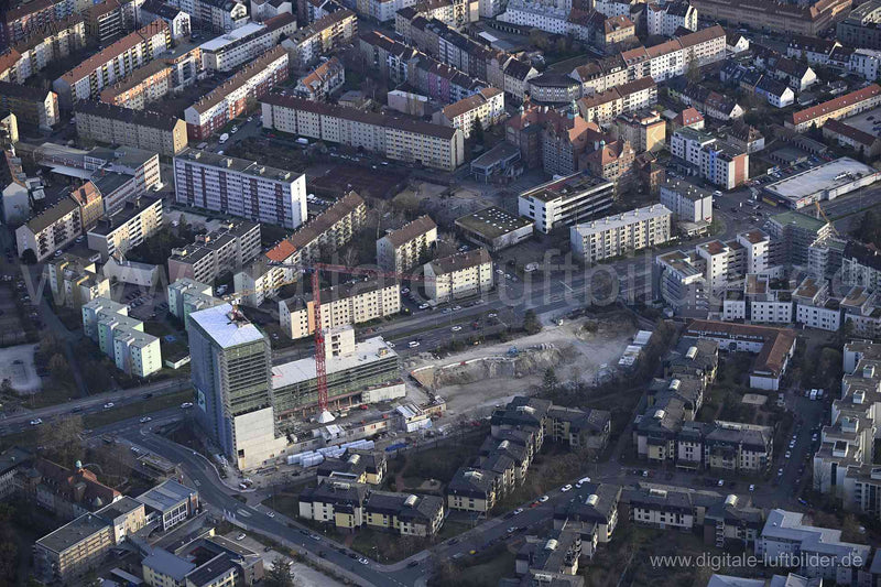 Luftaufnahme Umweltbank in Nürnberg | Mittelfranken, Bayern